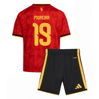 Billige Fotballdrakt Belgia Diego Moreira #19 Replika Hjemmedraktsett Barn VM 2026 Kortermet (med bukser)